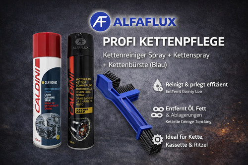 Motorrad kettenpflege set - set, 3