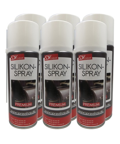 Silikonspray 400ml - 6x,