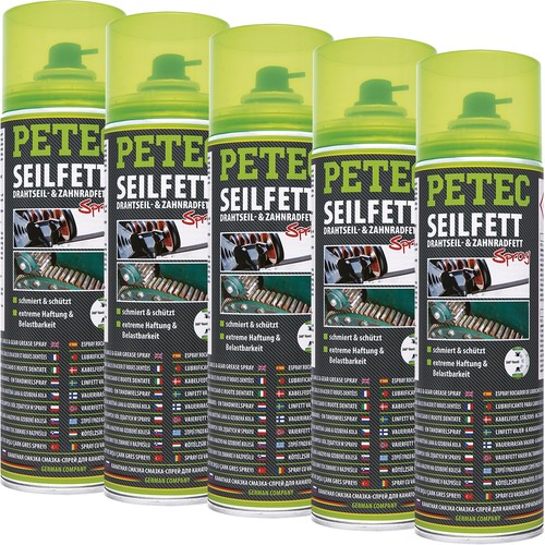500 petec seilfett - seilfett, spray