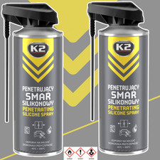 2x Silikon Spray K2 400 ml