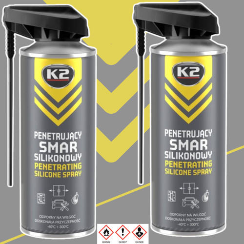 Silikon spray 400 ml - 2x,