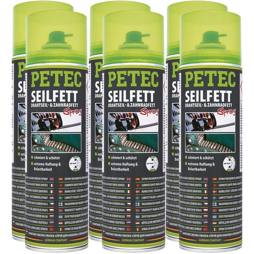 500 petec seilfett spray - 500,