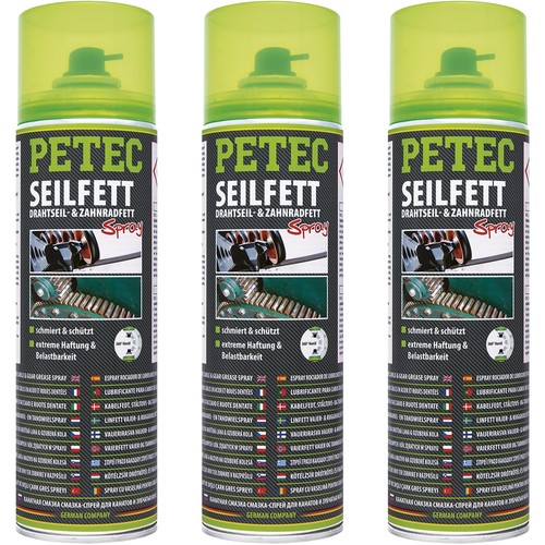 500 petec seilfett spray - 3x,